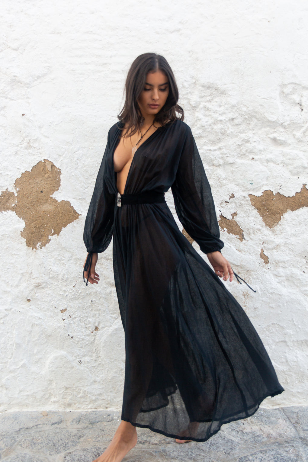 Crystal Goddess Maxi Dress - Audace Manifesto