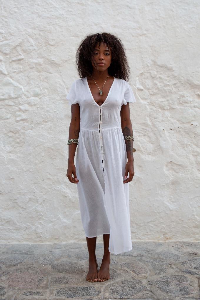 Blooming Soul Midi Dress - Audace Manifesto