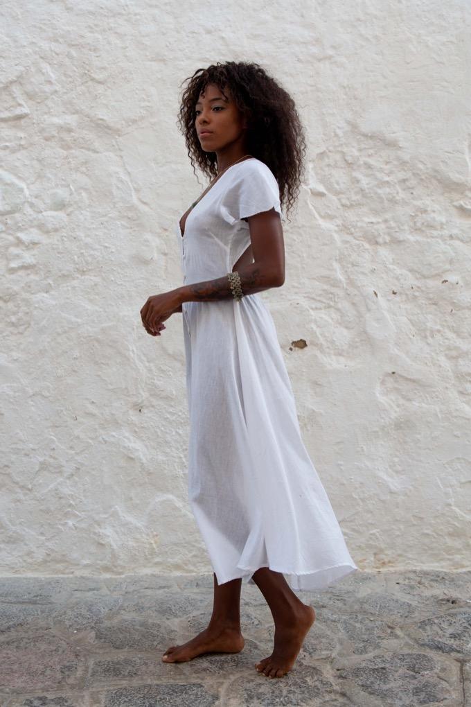 Blooming Soul Midi Dress - Audace Manifesto