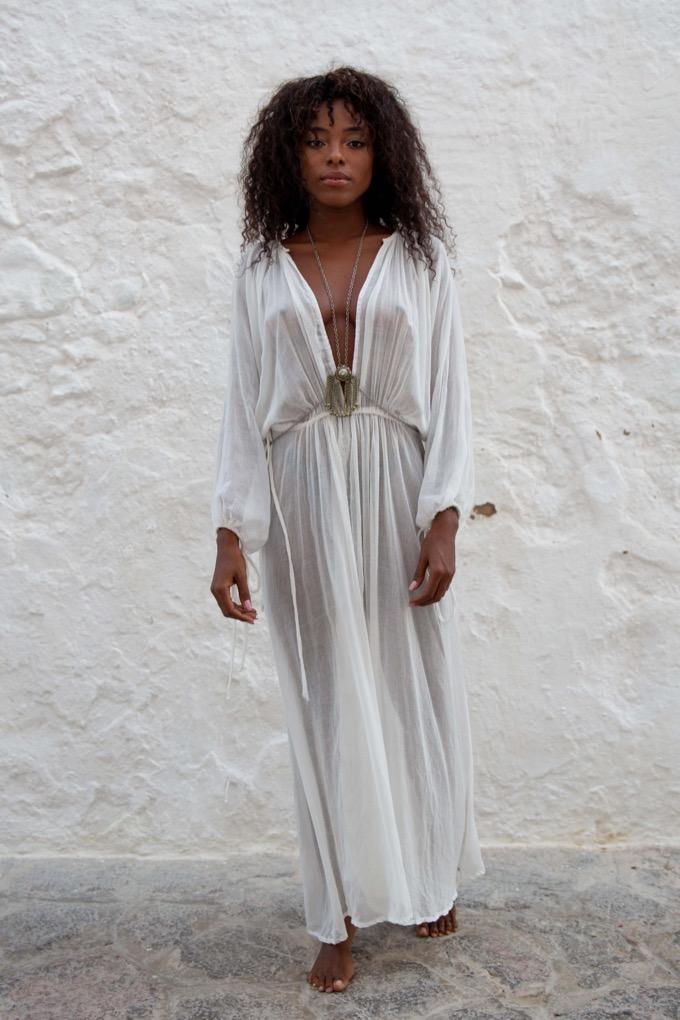 Crystal Goddess Maxi Dress - Audace Manifesto