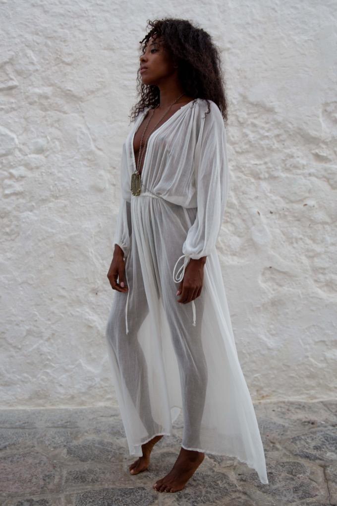 Crystal Goddess Maxi Dress - Audace Manifesto