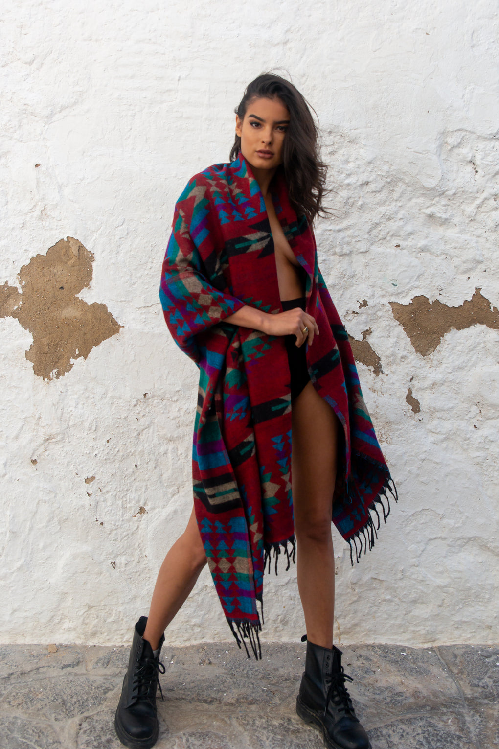 Native Poncho Navajo blanket - Audace Manifesto
