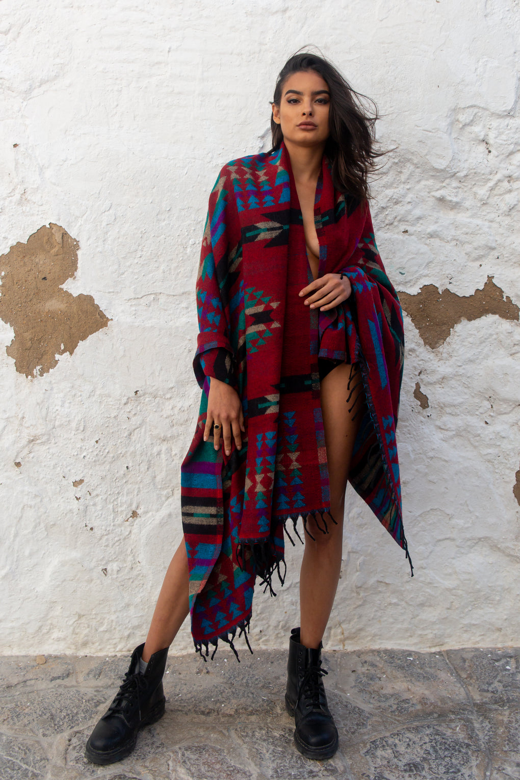 Native Poncho Navajo blanket - Audace Manifesto